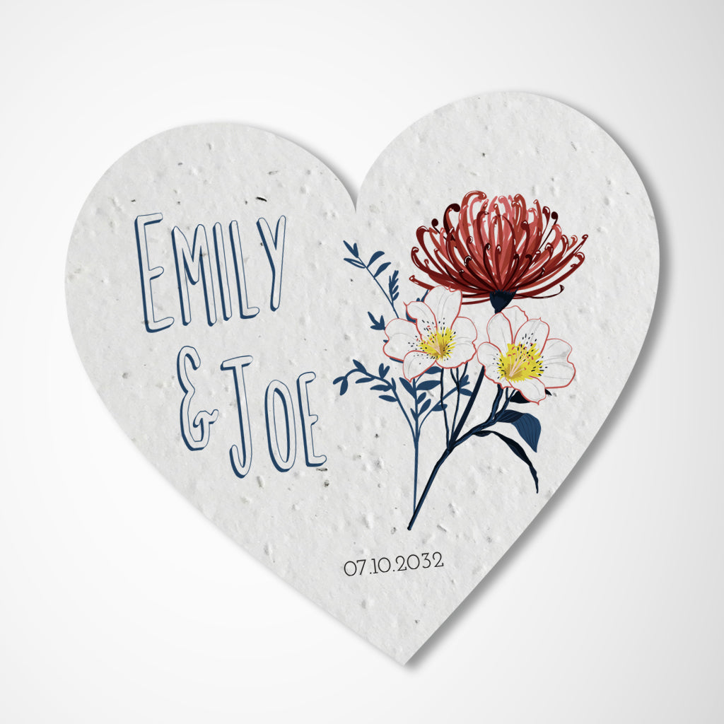 Cadeau invité de mariage à planter