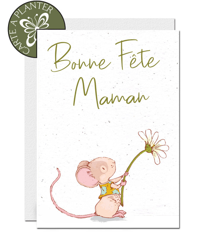 Carte planter fête des mères