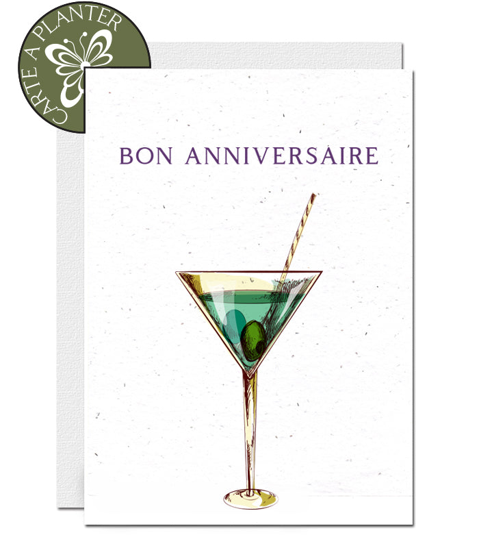 cartes à planter anniversaire