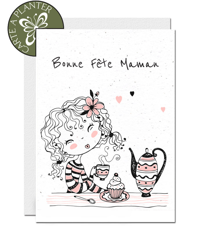 carte a planter bonne fete maman