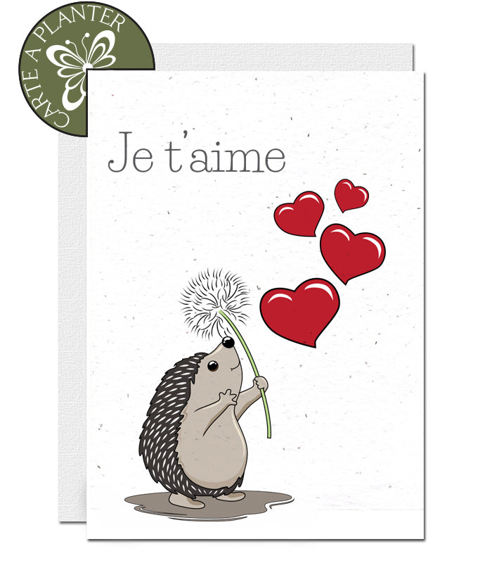 carte à planter saint valentin