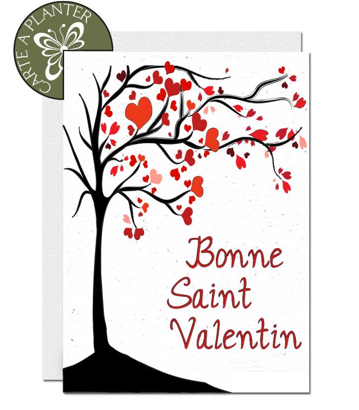 Cartes st valentin écologiques 