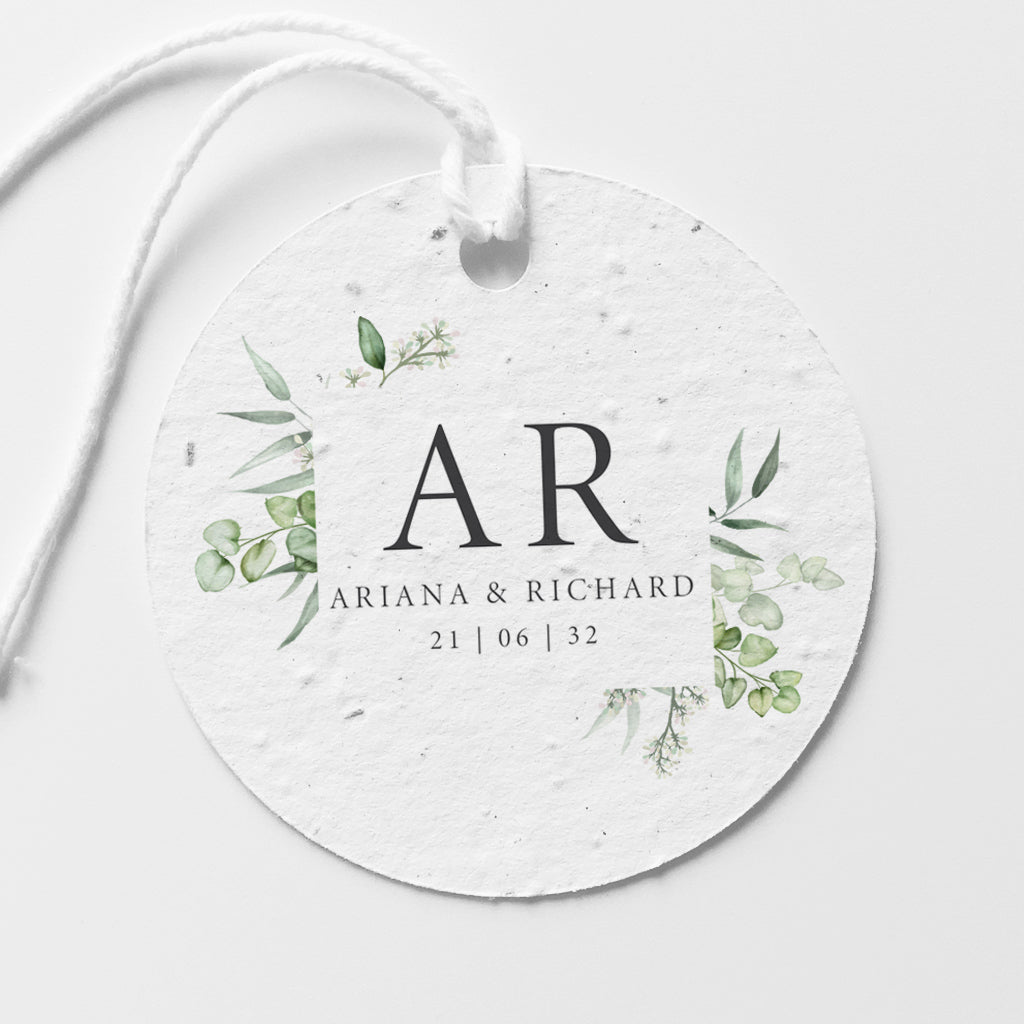 Étiquette mariage écoresponsable