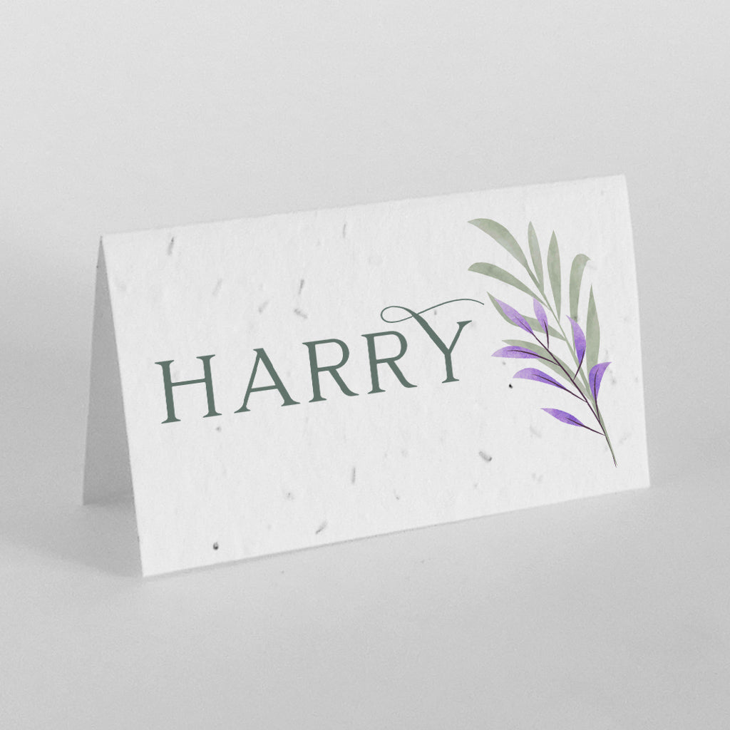 plantable name place card